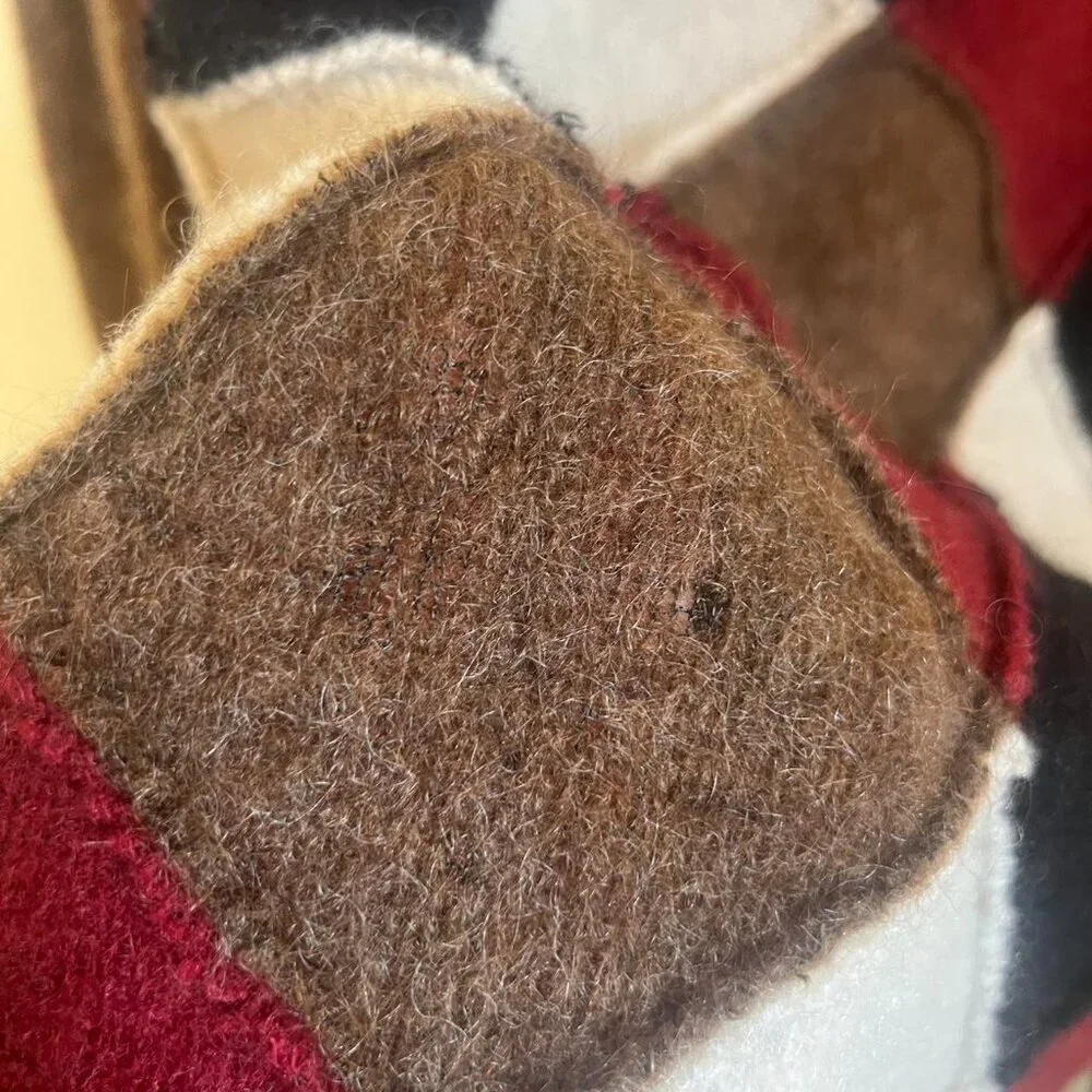 Authentic Burberry Women's Multi-Jumper Argyle Sweater - Picture 5 of 6